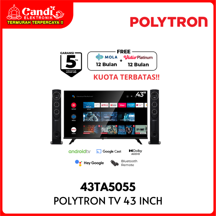 Polytron Led Tv 43 Inch