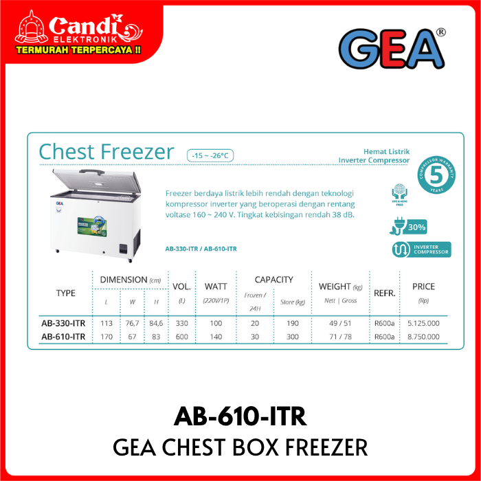 Box Freezer Gea