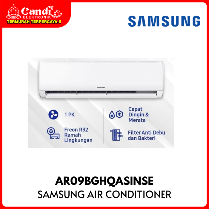 Samsung Air Conditioner 1 Pk (outdoor : Ar09bghqasixse)