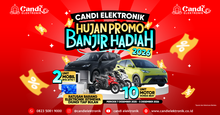 Rezeki Nomplok! Warga Klaten Dapat Hadiah Xpander dari Candi Elektronik