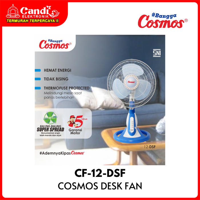 Cosmos Fan Desk Cf-12 Dsf Twino