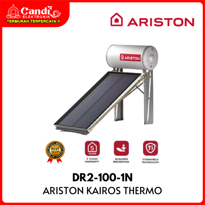 Ariston Kairos Thermo Dr2-100-1n ( Collector 1 + Hydra Inst Kit 1 + Documentazione 1 + Cna 1 + Heating Element 1 )