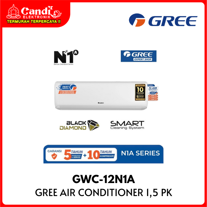 Gree Air Conditioner 1,5 Pk (outdoor Gwc-12n1a) (indoor Gwc-12n1a)  