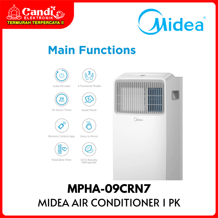 Midea Air Conditioner 1 Pk
