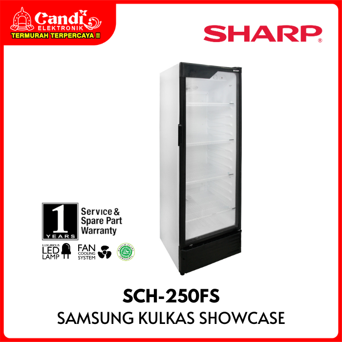 Sharp Refrigerator Showcase