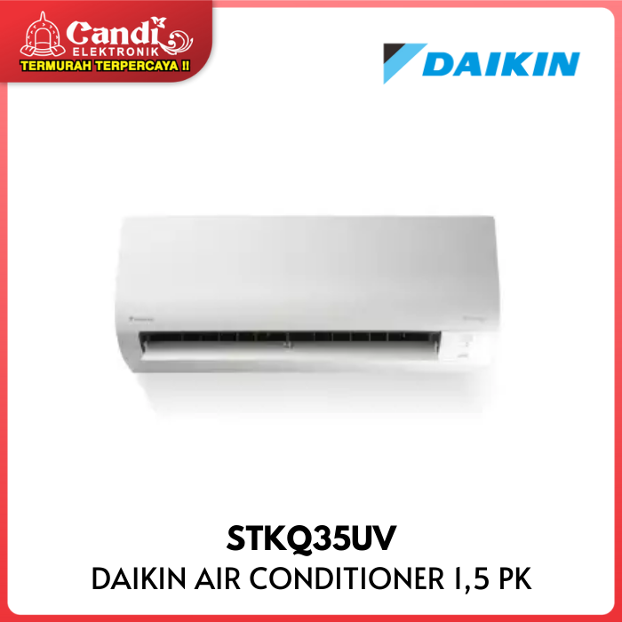Daikin Air Conditioner 1,5 Pk Indoor(ftkq35uvm4) Outdoor(rkq35uvm4)